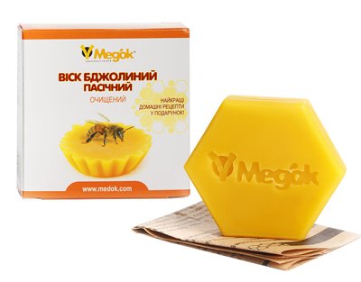 Віск бджолиний пасічний очищений 40 гр vosk-3 фото